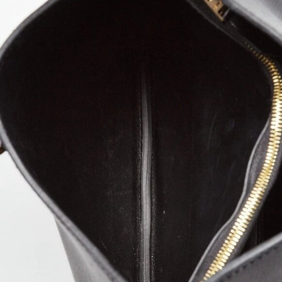 Hermes Black Evercolor Leather Gold Plated Trim Duo 24 Bag - Picture 11 of 12